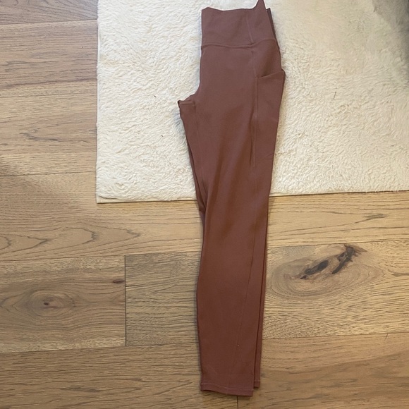 Fabletics Rust PureLuxe Leggings - Picture 1 of 5